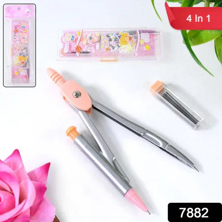 Precision Geometry Compass Set (4 In 1) - Zidbik