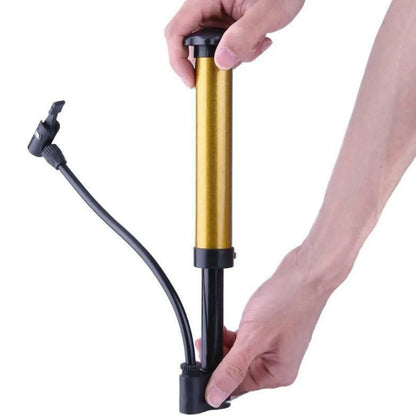8506 Hand Air Ball Pump Metal Portable High Pressure Air Pump Mini Basketball Inflator For Balls Basketball Soccer Volleyball Football Inflatable And More - Zidbik