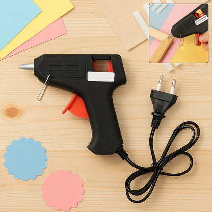 20w Hot Melt Glue Gun Fast-heating Craft Repair Adhesive Applicator (1 Pc) - Zidbik