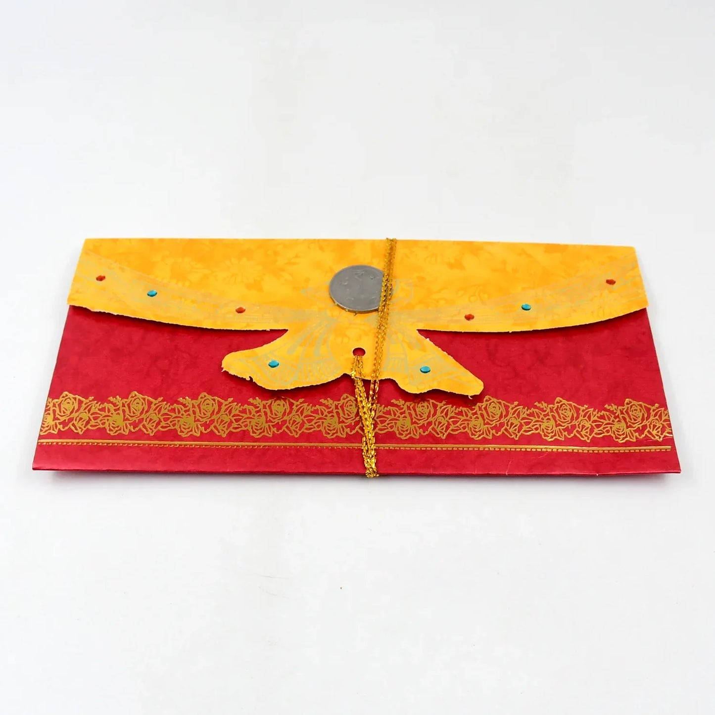 Wedding Gift Card Cover (1 Pc Multicolour) - Zidbik