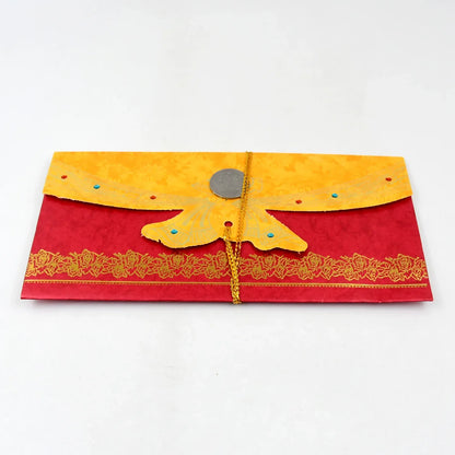 Wedding Gift Card Cover (1 Pc Multicolour) - Zidbik