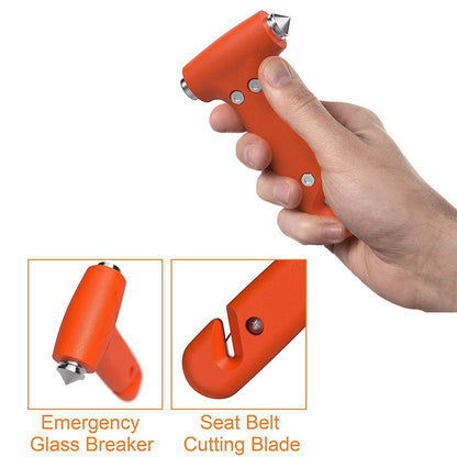 9393 Car Safety Hammeremergency And Rescue Toolcar Window Breaker And Seatbelt Cuttersafety Hammer Emergency Rescue Toolcar Window Breaking Seat Belt Cutter (1 Pc) - Zidbik