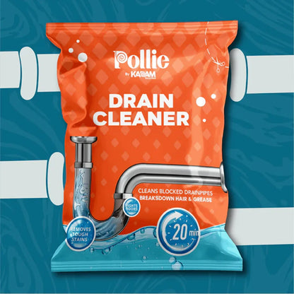 Pollic Kadam Powerful Drain Cleaner Sachet (50 Gm) - Zidbik