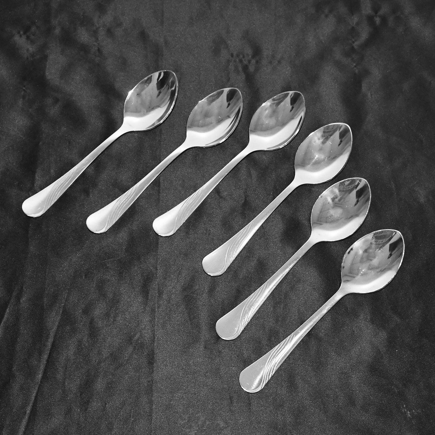 Supermom Stainless Steel Dining Spoons (6 Pc Set) - Zidbik
