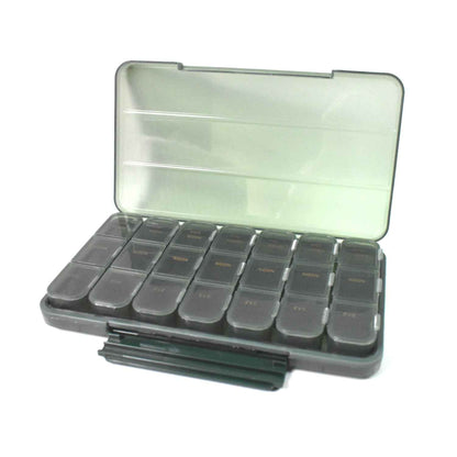 Portable Pill Box Organizer - Weekly Pill Keeper with 21 Grid Container (1 Pc)
