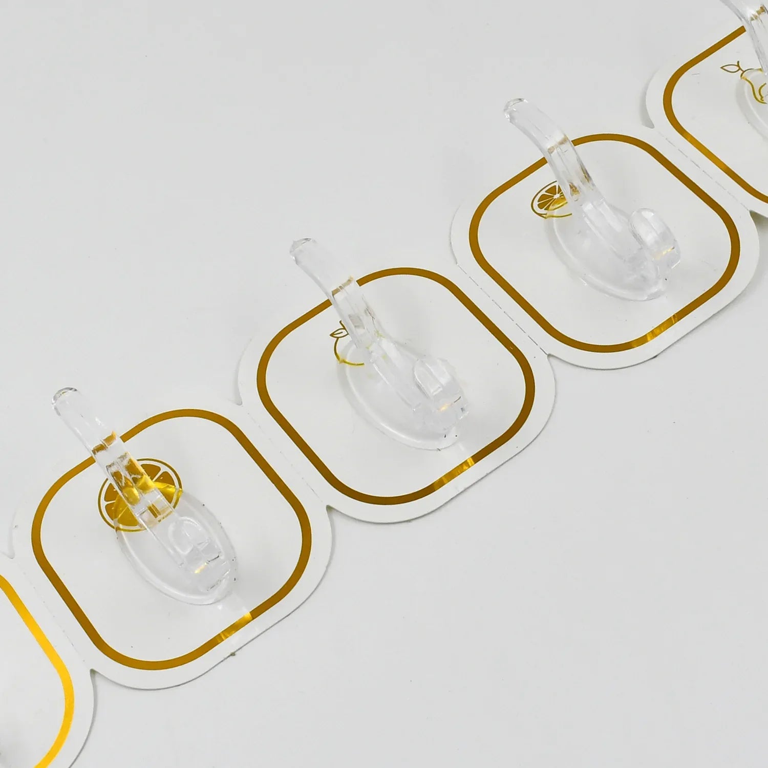 Transparent Adhesive Wall Hook (6 Pcs Set) - Zidbik