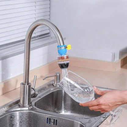 9092 Water Faucet Clean Purifier Filter Cartridge Water Tap Upgrade Universal Interface Faucet Filter (Six Layer Purifier) - Zidbik