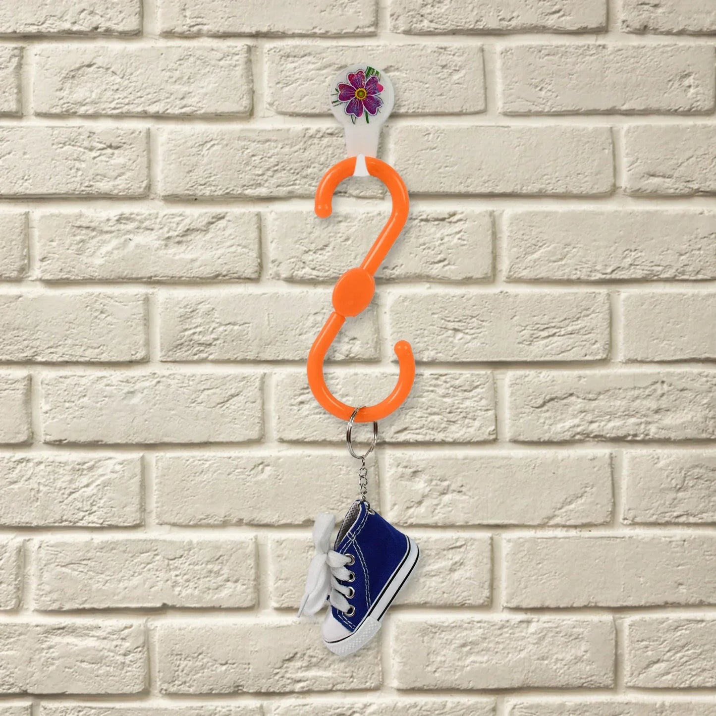 S Shape Plastic Hooks Hanger For Hanging Cloth (3 Pcs Set) - Zidbik