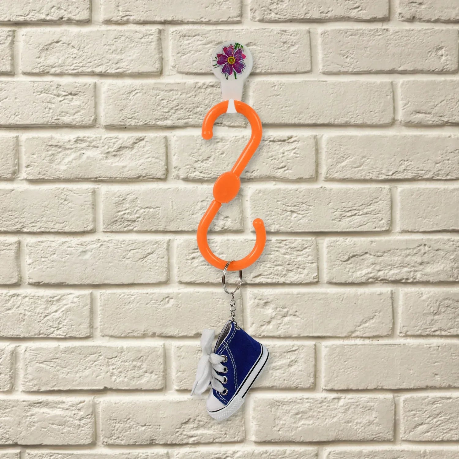 S Shape Plastic Hooks Hanger For Hanging Cloth (3 Pcs Set) - Zidbik
