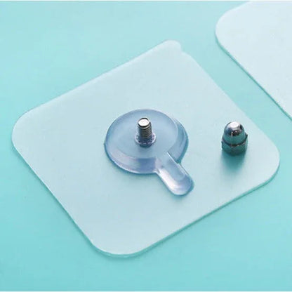 9017 Adhesive Screw Wall Hook Used In All Kinds Of Places Including Household And Offices For Hanging And Holding Stuffs Etc. - Zidbik