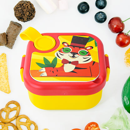 Ganesh Tangy Kids Stainless Steel Lunch Box - Zidbik