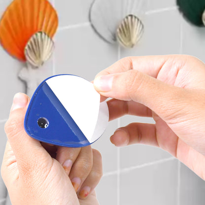 Self Adhesive Wall Hooks Waterproof Adhesive Sticky Stylish Hooks (4 Pc) - Zidbik