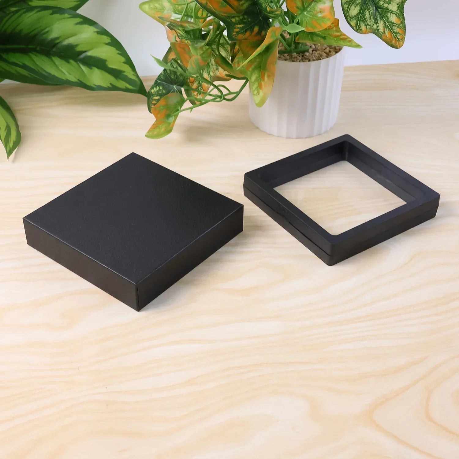 Transparent Jewellery Display Box (11x11 Cm 1 Pc) - Zidbik