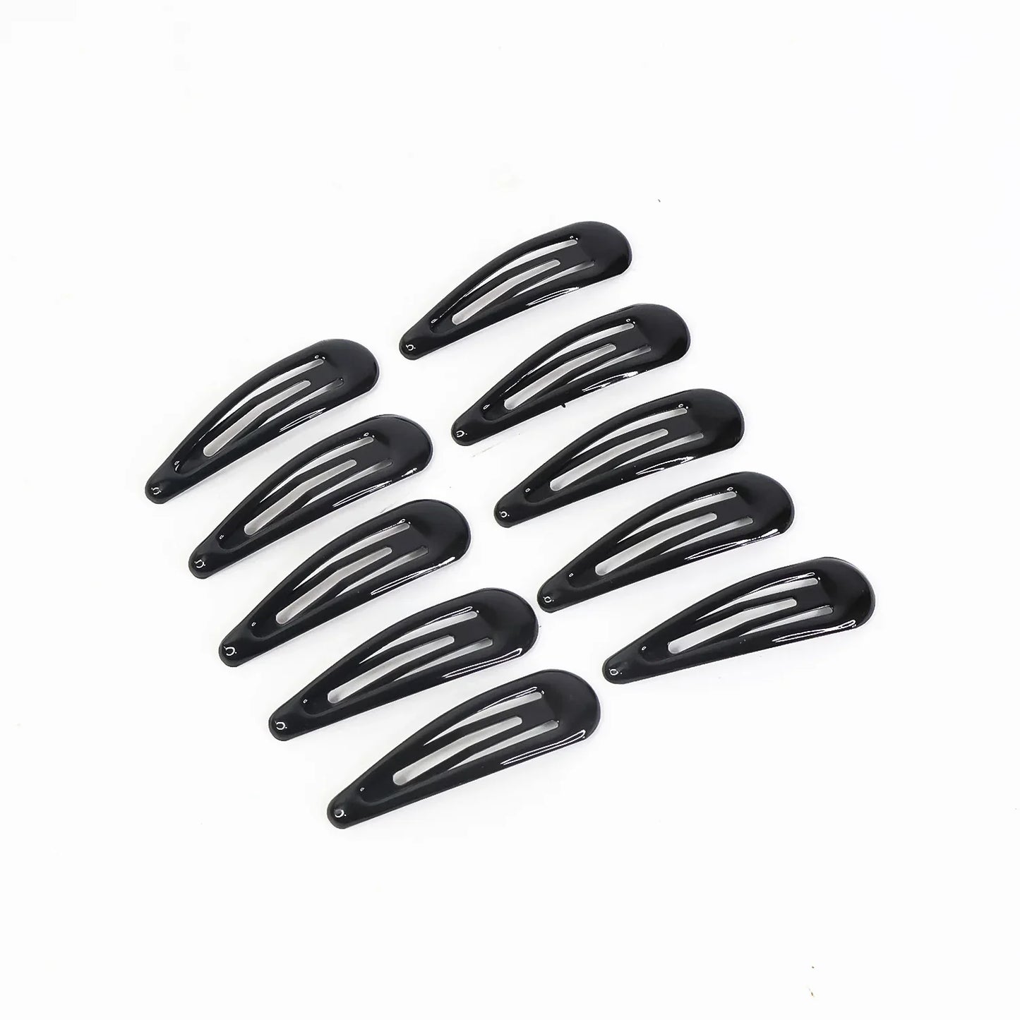 Metal Hair Clips Set (10 Pcs Set) - Zidbik