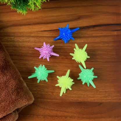 Washing Machine Laundry Reusable Soft Spiky Balls (6 Pc) - Zidbik