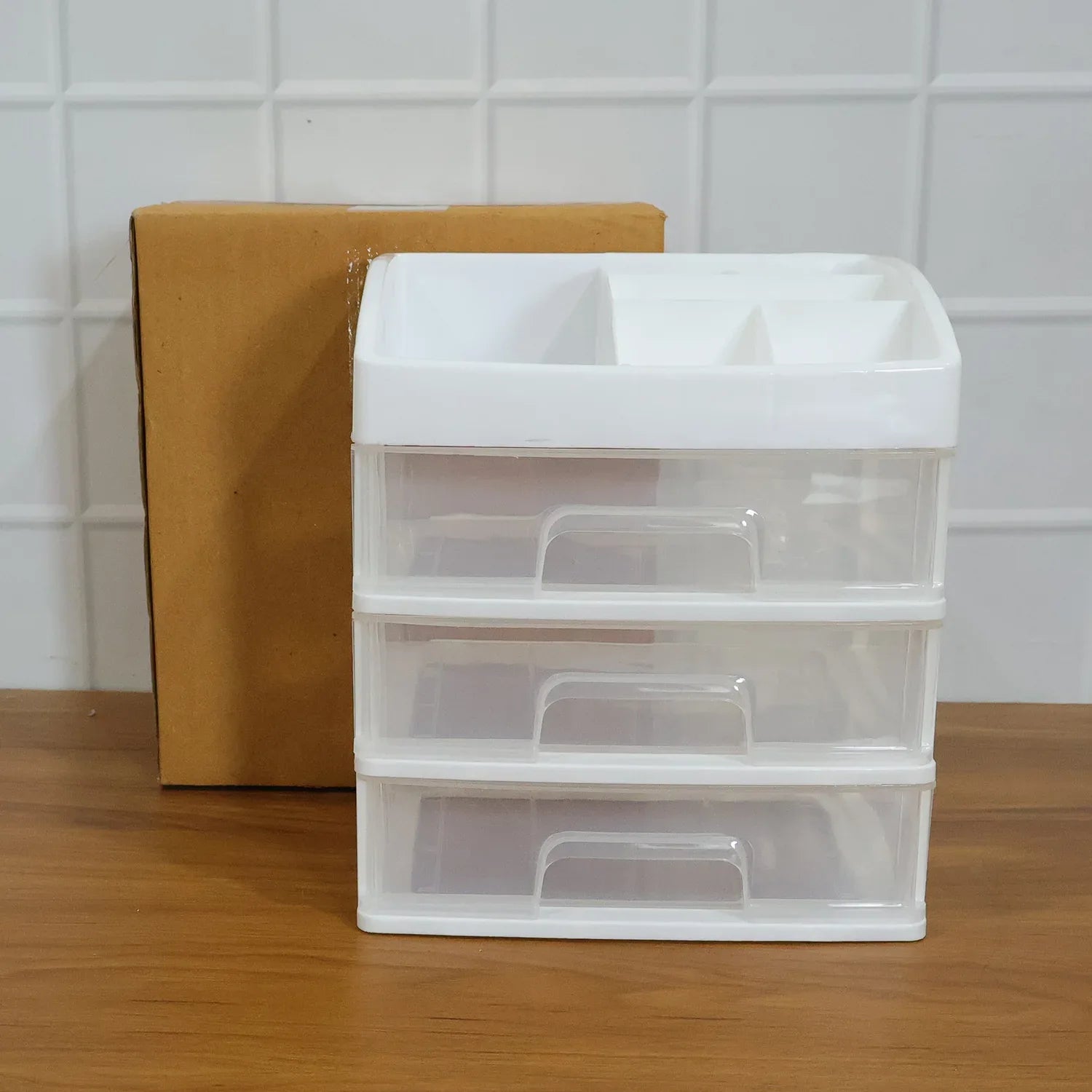3 Layer Multipurpose Desktop Storage Organizer - Zidbik