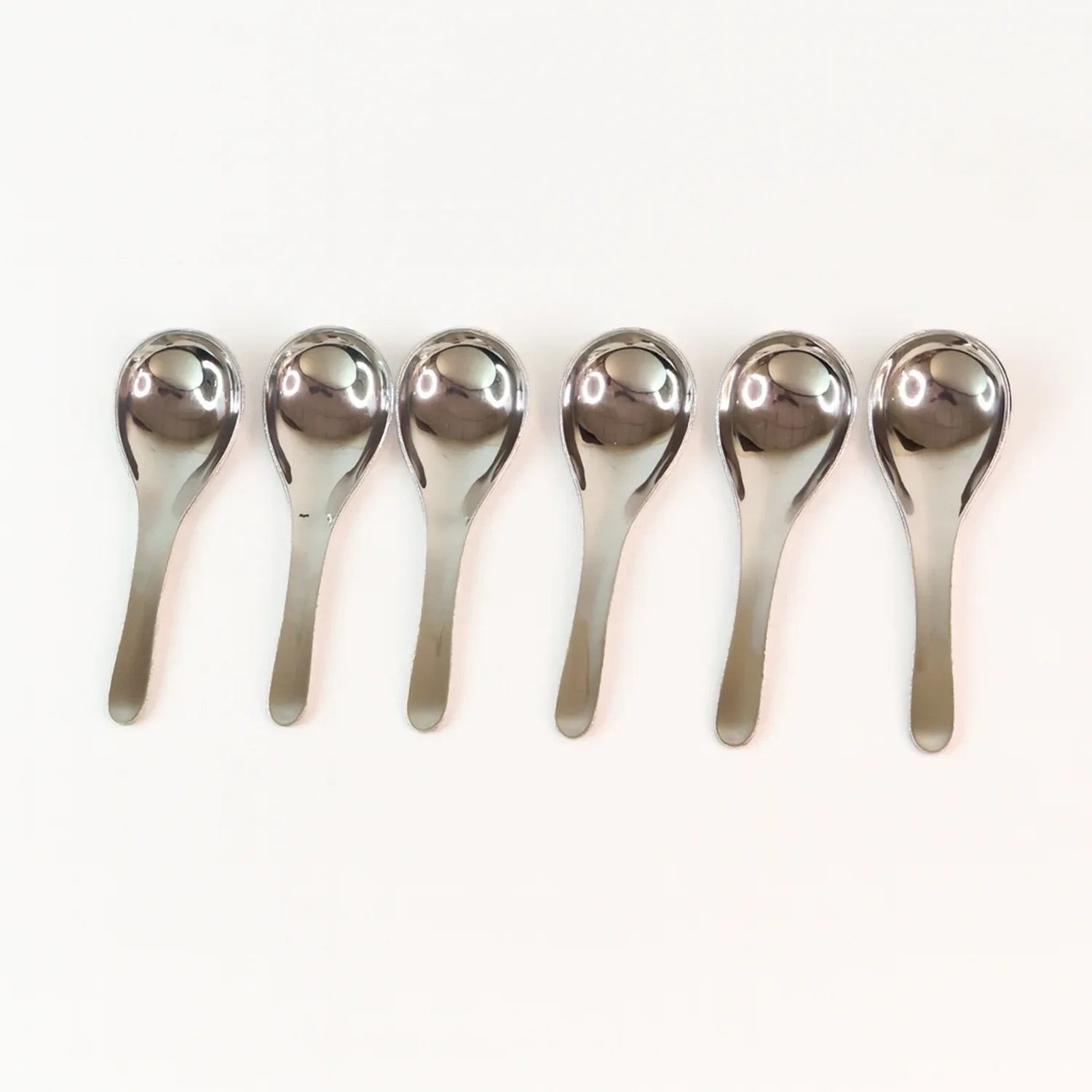 Apex Premium Stainless Steel Soup Spoon Set 6 Pieces - Zidbik
