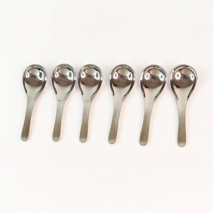 Apex Premium Stainless Steel Soup Spoon Set 6 Pieces - Zidbik