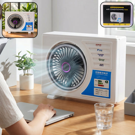 Portable Mini Air Conditioning Fan Cooler (1 Pc)