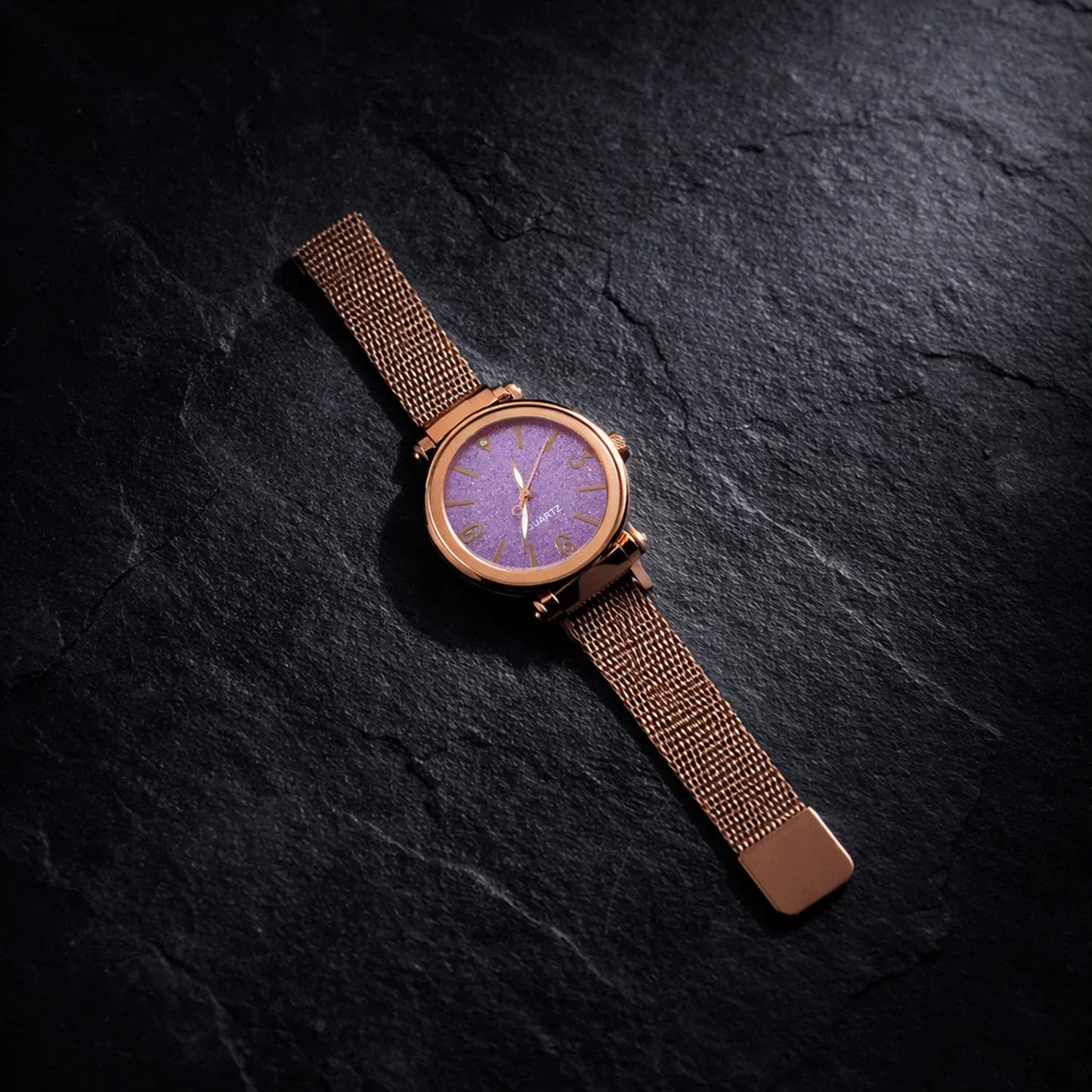 Elegant Ladies Wrist Watch With Stylish Dial And Premium Gift Box - Zidbik