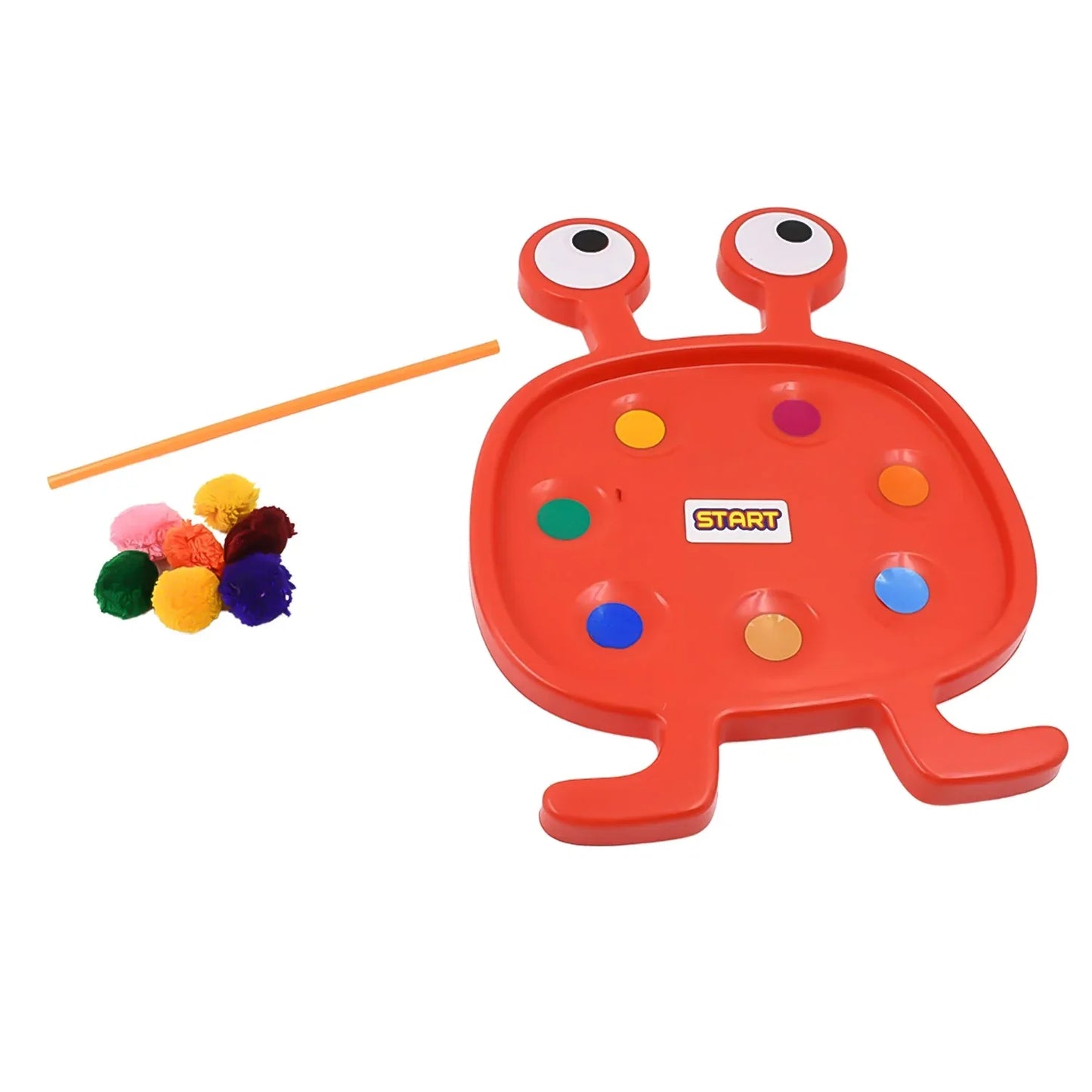 Fu Fu Monster Plastic Toy For Kids Set - Zidbik