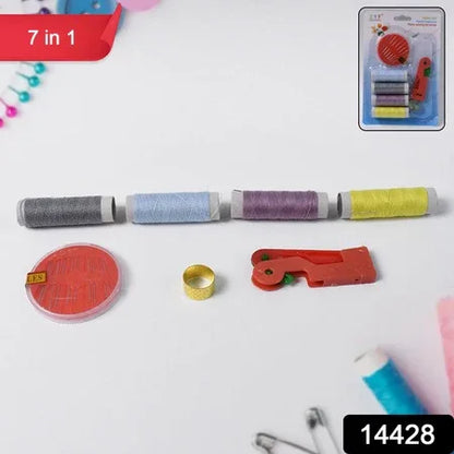 7 In 1 Multipurpose Tailoring Sewing Accessories Kit (1 Set) - Zidbik