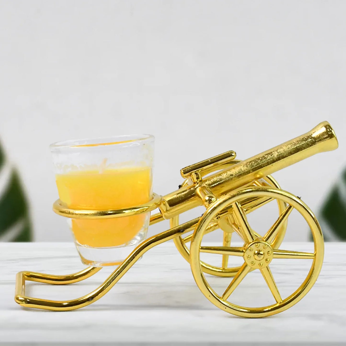 Top Cannon Tealight Holder Candle Holder (1 Pc) - Zidbik