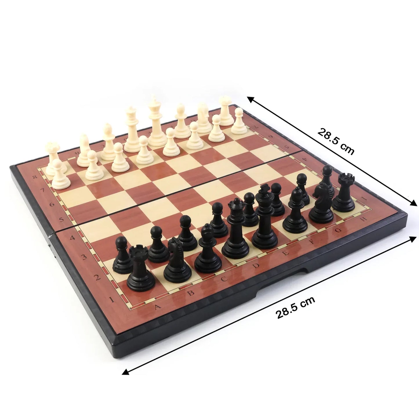 Premium Portable Chess Set Plastic Chess Pieces (1 Set) - Zidbik