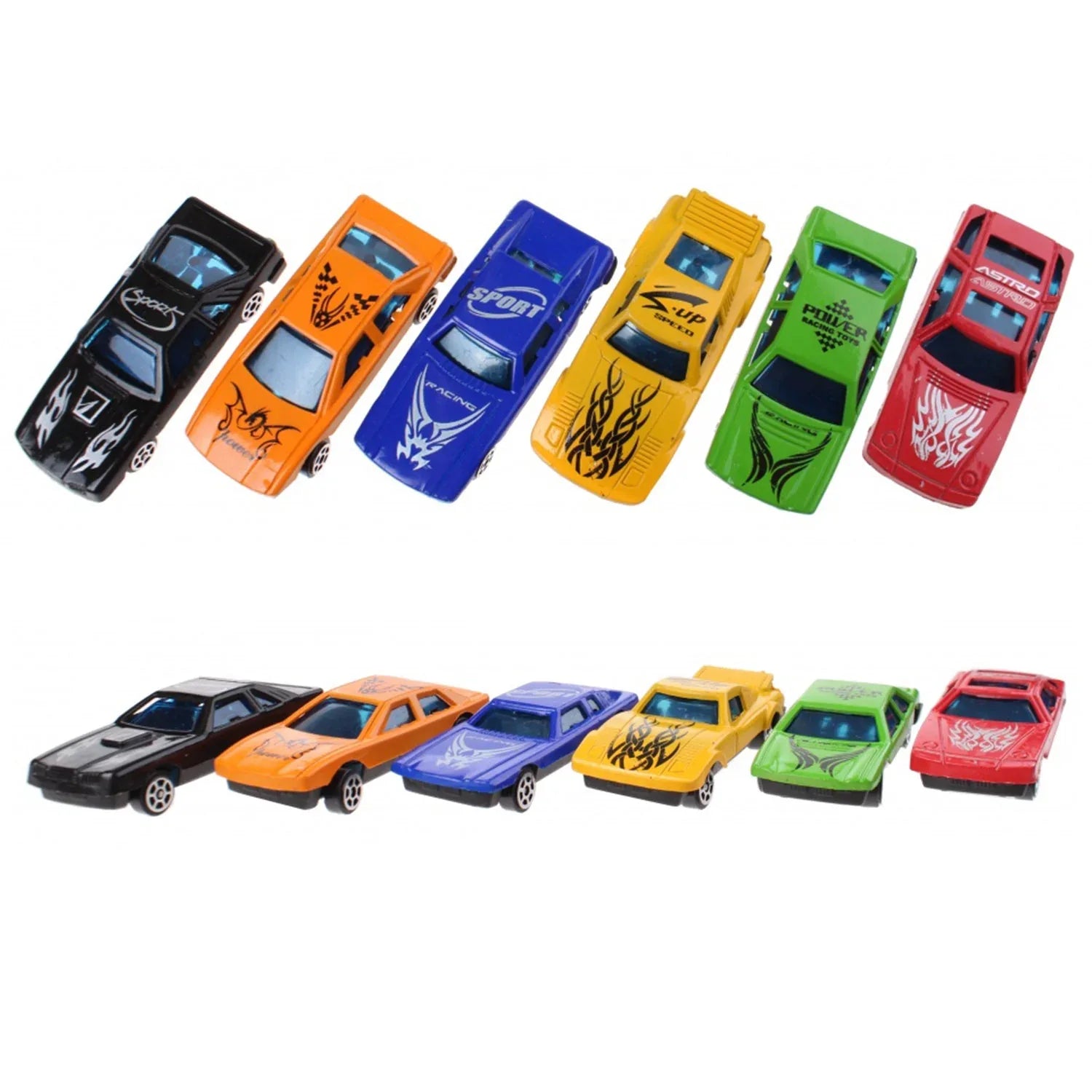 8058 Super Racer Power Car Set (Set Of 25pcs) - Zidbik