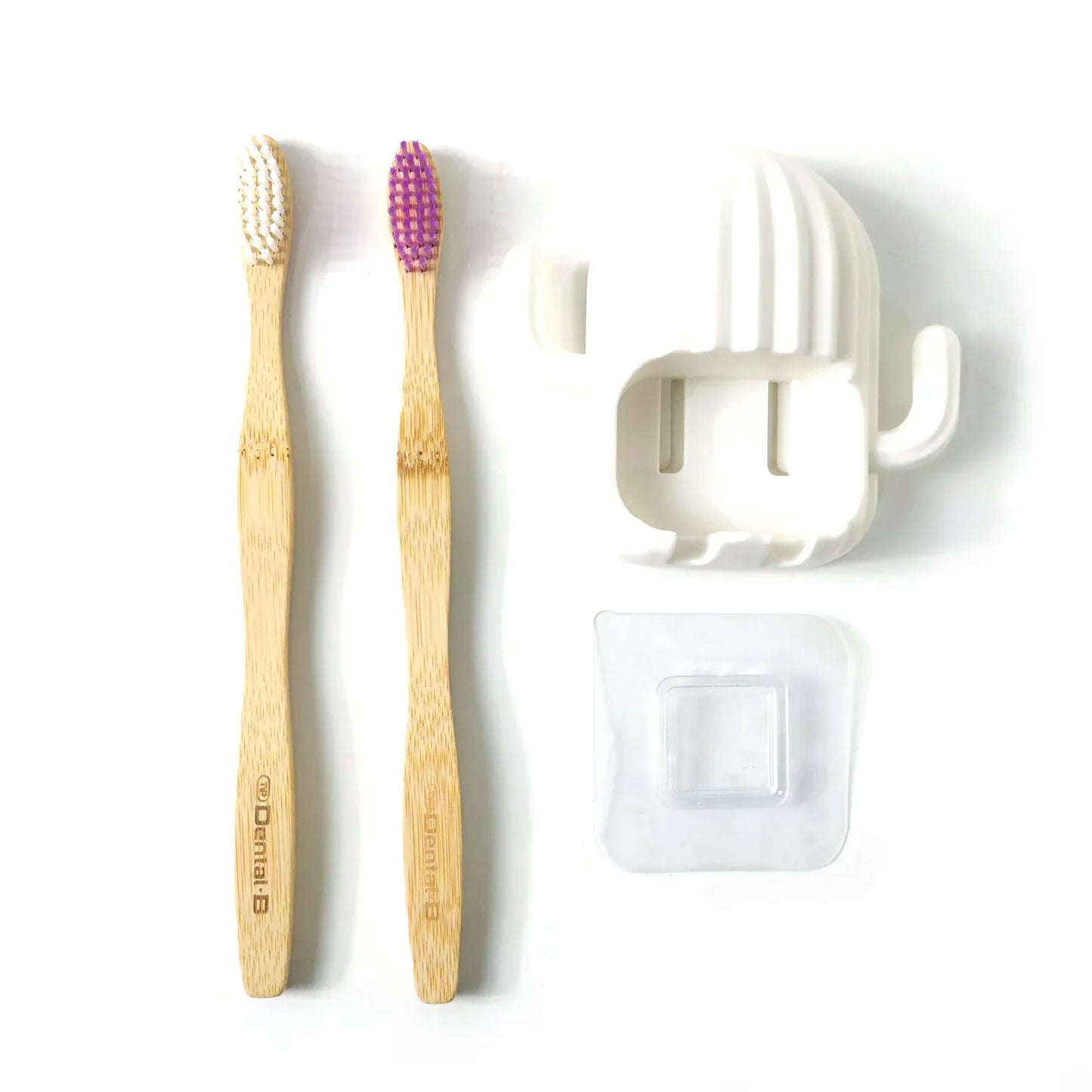 Premium Wall Mounted Toothbrush Holder Set (1 Set) - Zidbik