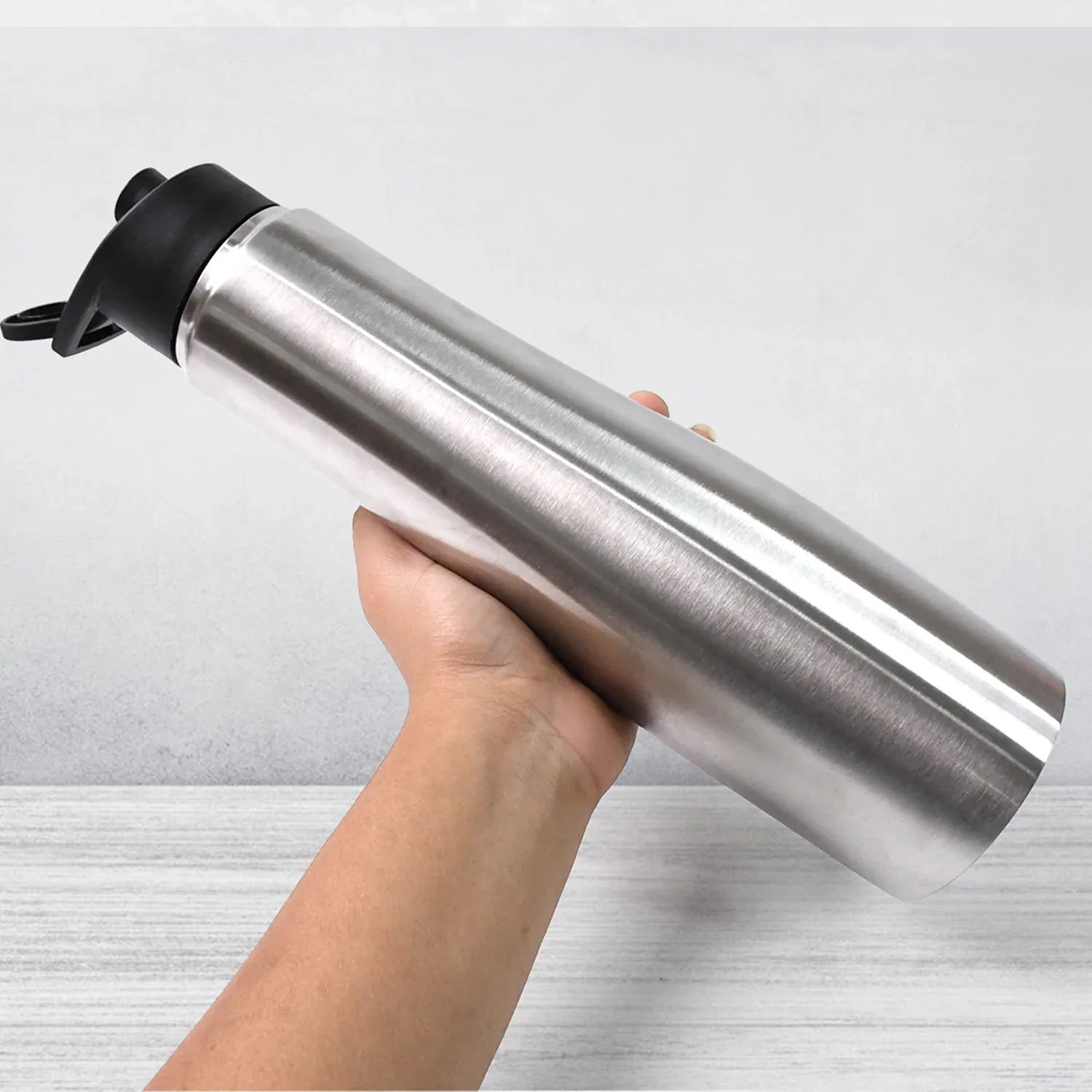 Stainless Steel Double Wall Vacuum-insulated Drink Water Bottle (1000 Ml) - Zidbik