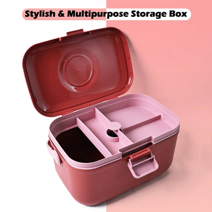 Supermom Multipurpose Storage Box With Handle (1 Pc) - Zidbik