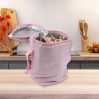 Zip Lunch Bag Cute Animal Lunch Bag With Carry Adjustable Strap Lunch Bag For Women Durable Reusable Durable Handbag Bag (1 Pc) - Zidbik