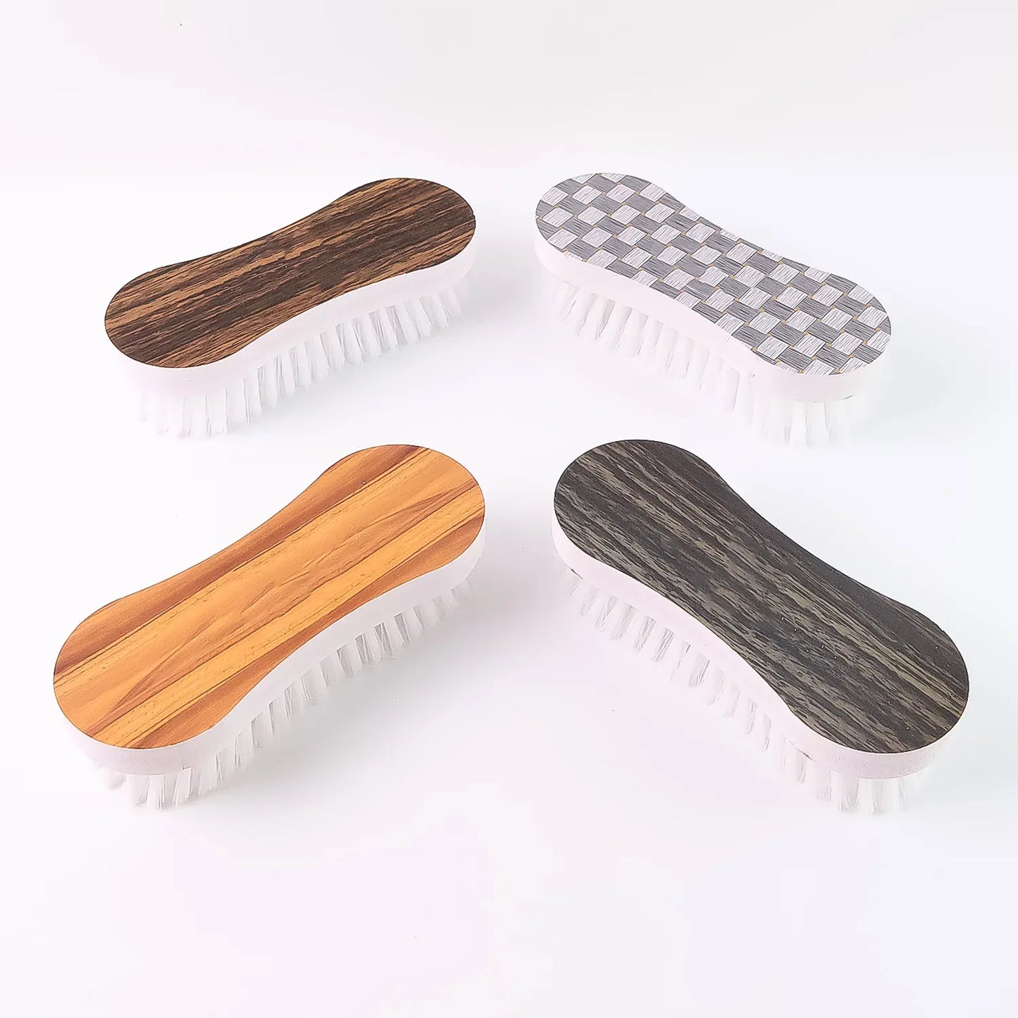 Ergonomic Cloth Washing Brush Set (4 Pc) - Zidbik