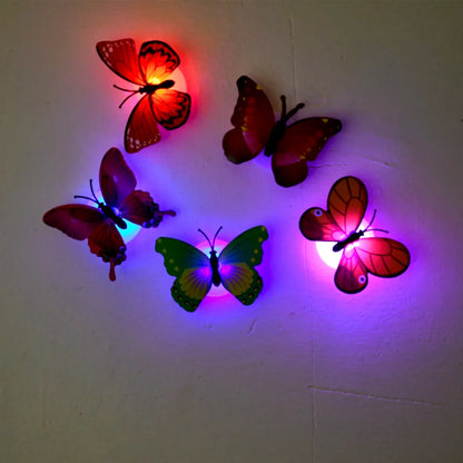 6497 Butterfly 3d Night Lamp Comes With 3d Illusion Design Suitable For Drawing Room Lobby. (Pack Of 50) - Zidbik
