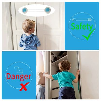 4688 Baby Proofing Child Safety Strap Locks (1pc Only) - Zidbik