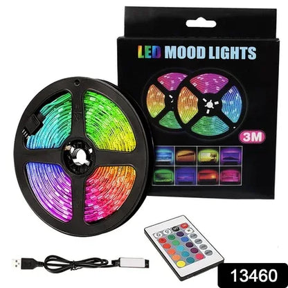3m Rgb Led Strip Lights Led Mood Lights (1 Set) - Zidbik