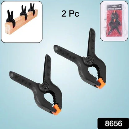 3 Inch Heavy Duty Clips Clamp Spring Clamps Clip Fixture (2 Pc Set) - Zidbik