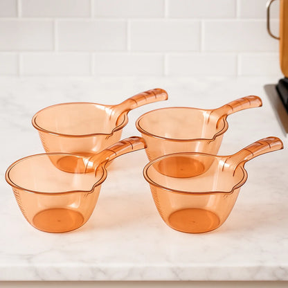 Multipurpose Kitchen Washing Straining Bowl (1100 Ml 4 Pc) - Zidbik