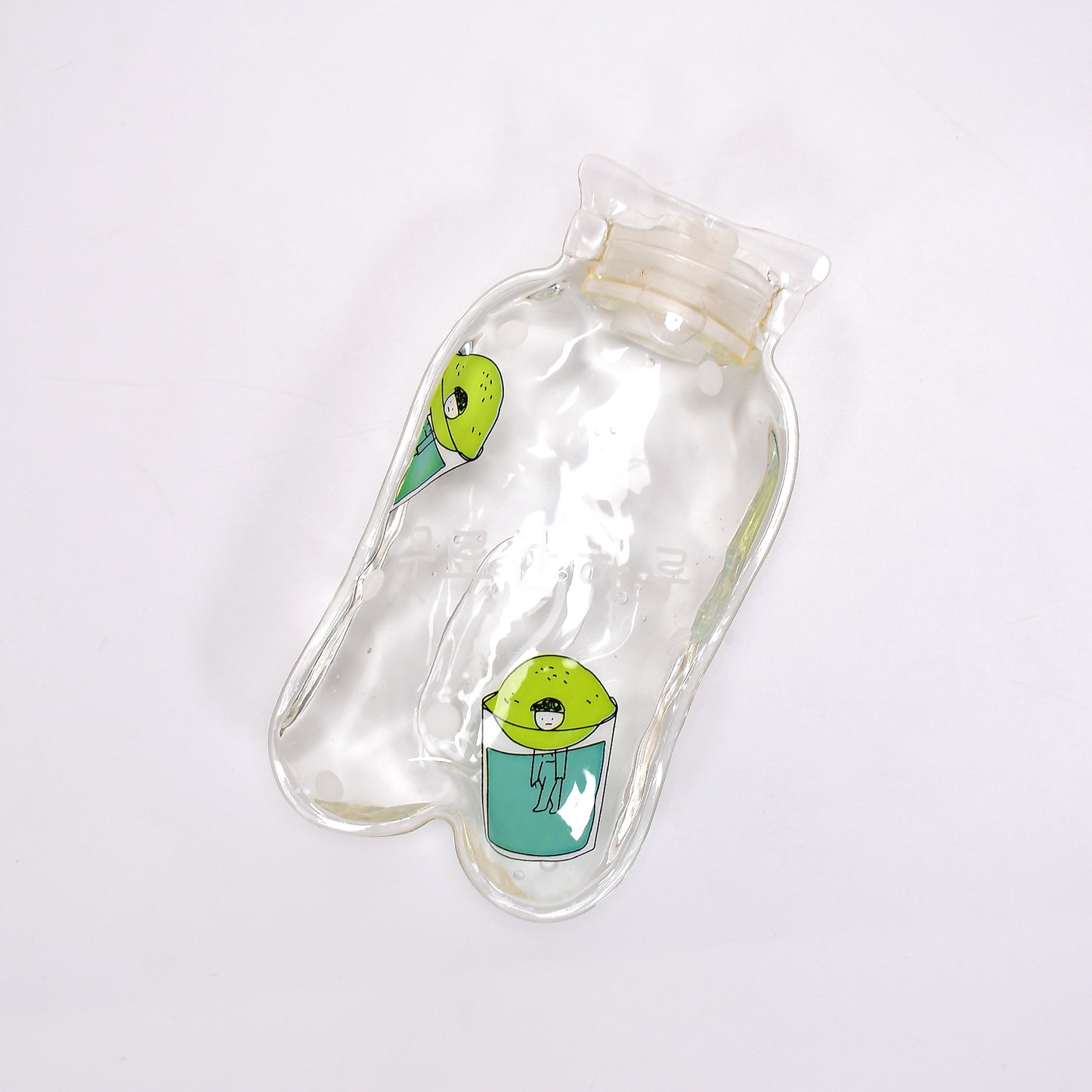 6541 Transparent Multi Design Small Hot Water Bag With Cover For Pain Relief Neck Shoulder Pain And Hand Feet Warmer Menstrual Cramps. - Zidbik