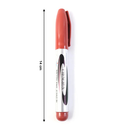 Maroon Premium Permanent Marker Pen (1 Pc) - Zidbik