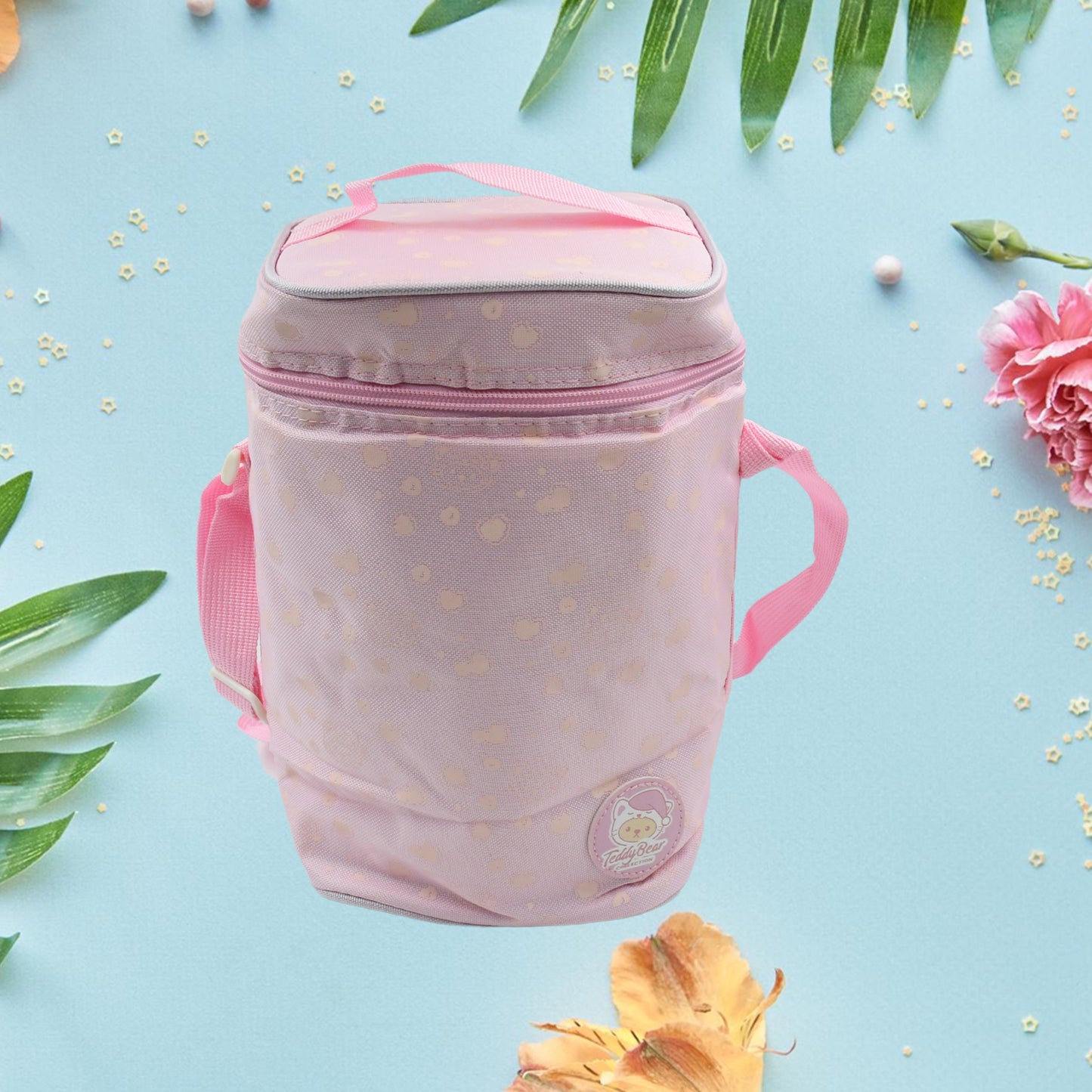 Zip Lunch Bag Cute Animal Lunch Bag With Carry Adjustable Strap Lunch Bag For Women Durable Reusable Durable Handbag Bag (1 Pc) - Zidbik