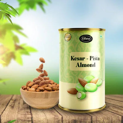 Effete Kesar-pista Almonds Chocolate (96 G) - Zidbik