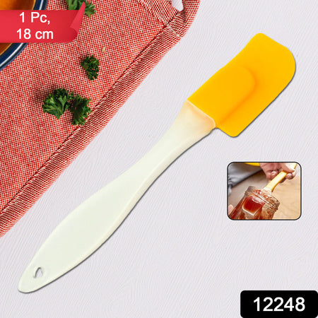 Silicone Cooking Spatula For Baking (1 Pc  19 Cm) - Zidbik