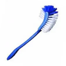 1292 2 In 1 Double Hockey Stick Shape Toilet Brush - Zidbik