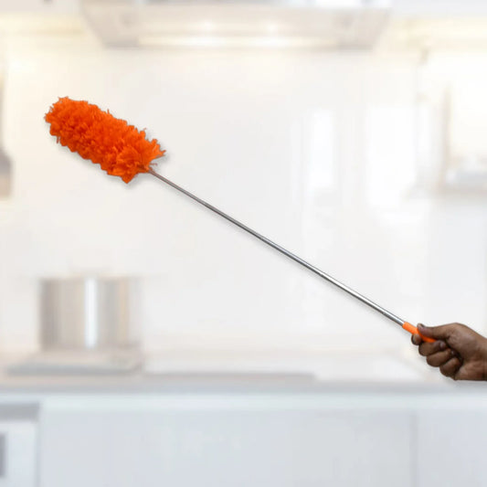 Adjustable Long Handle Microfiber Duster For Cleaning Microfiber Hand Duster Washable Microfiber Cleaning Tool Extendable Dusters For Cleaning Office Car Computer Air Condition Washable Duster - Zidbik