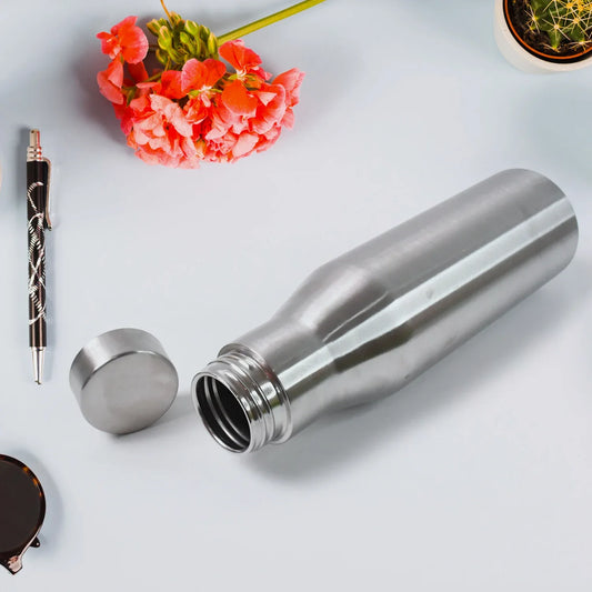 Stainless Steel Double Wall Vacuum-insulated Drink Water Bottle (1000 Ml Approx) - Zidbik