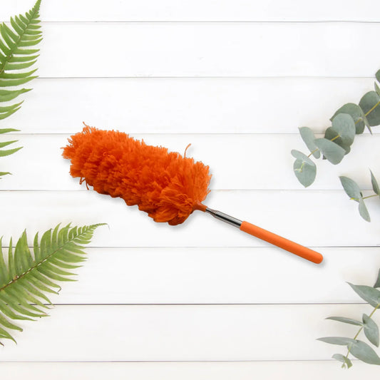 Adjustable Long Handle Microfiber Duster For Cleaning Microfiber Hand Duster Washable Microfiber Cleaning Tool Extendable Dusters For Cleaning Office Car Computer Air Condition Washable Duster - Zidbik