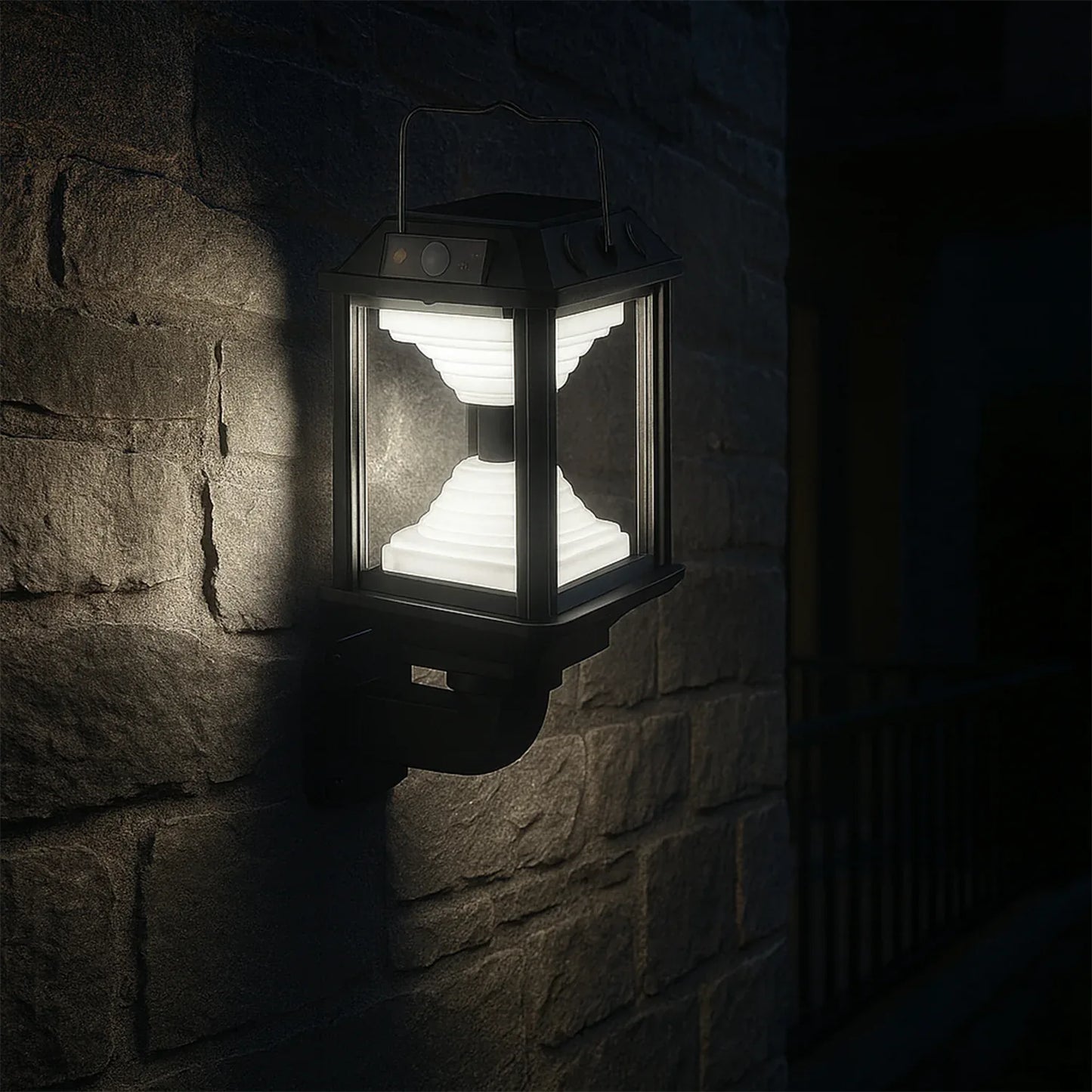 Premium Solar Induction Led Wall Lamp With Motion Sensor (1 Set) - Zidbik