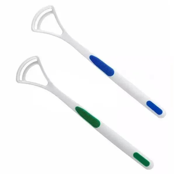1235 New Hot Away Hand Scraper Fashion Tongue Cleaner Brush With Silica Handle - Zidbik
